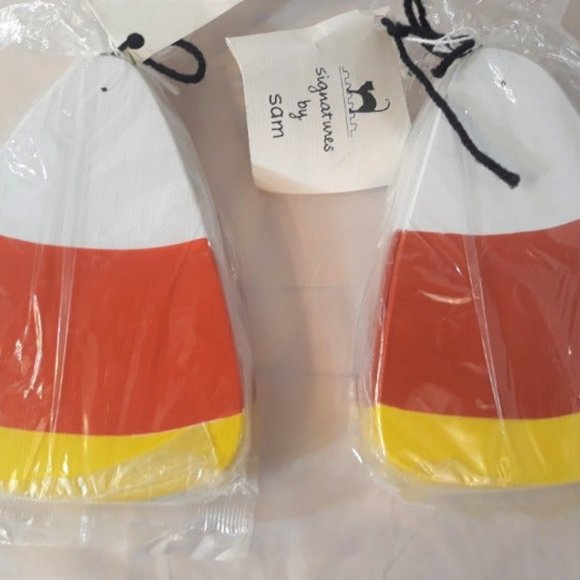 Halloween Decor Candy Corn Ornaments - Picture 2 of 9